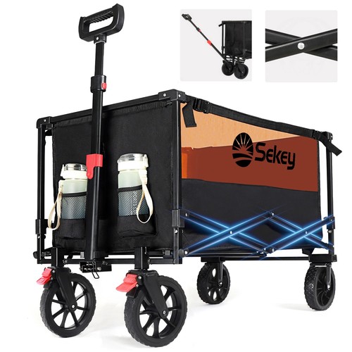 Bollerwagen faltbar mit - faltbar,