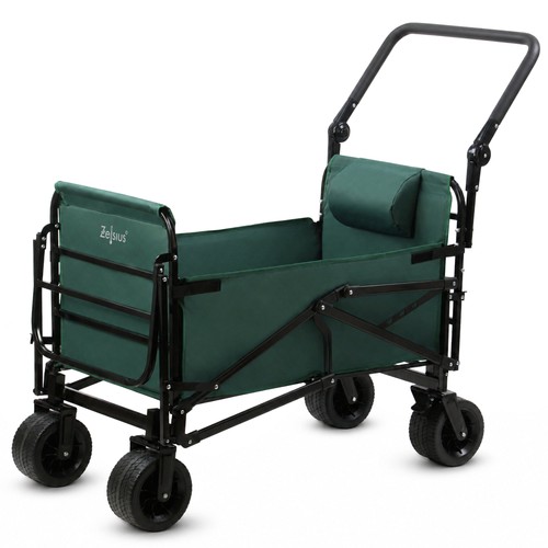 Bollerwagen mit liegefunktion - bollerwagen,