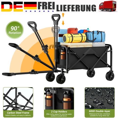 Faltbarer bollerwagen zoll - faltbarer,