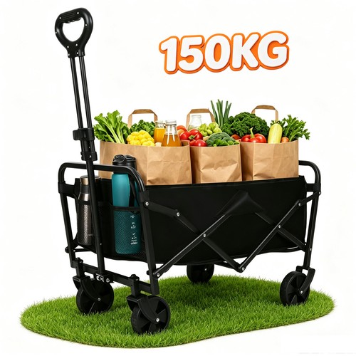 150kg bollerwagen faltbar 600d - 150kg,