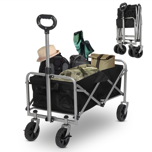 100kg bollerwagen faltbar - 100kg,