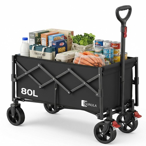 Bollerwagen faltbar klein 80l - klein,