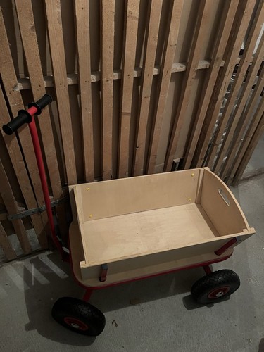 Holz bollerwagen mit - holz-bollerwagen, 4