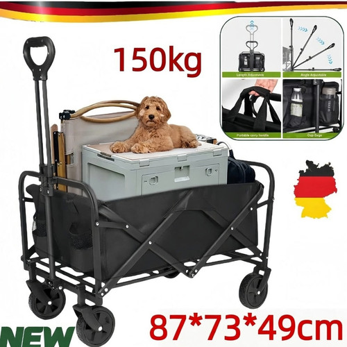 150kg bollerwagen faltbar - 150kg,